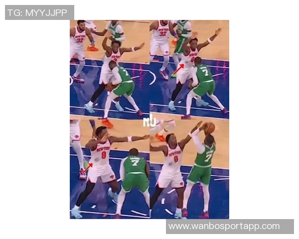 杰伦布朗意外撞击K乔治白T恤沾满发际线粉成新焦点 杰伦布朗意外撞击K乔治白T恤沾满发际线粉成新焦点